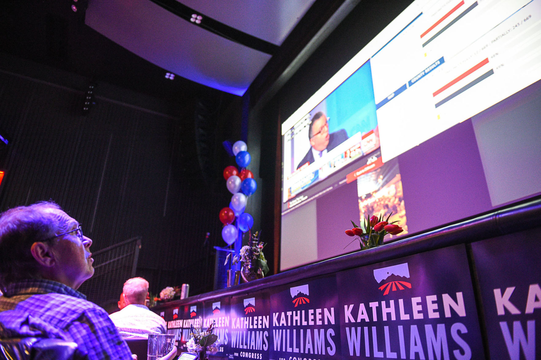 Kathleen Williams Election Night